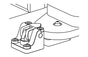 Drehhebelspanner hydraulisch 
doppelt / einfach wirkend mit Federrückstellung